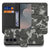 Samsung Galaxy S26 FE bookcase hoesje met Army Light camouflageprint in grijs en groen