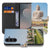 Samsung Galaxy S26 FE bookcase hoesje met Boeddha design in goud en blauw