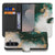 Samsung Galaxy S26 FE bookcase hoesje met Marmer Groen design