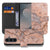 Samsung Galaxy S26 FE bookcase hoesje met Marmer Oranje design