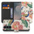 Samsung Galaxy S26 FE bookcase hoesje met Pink Peacock design in beige tinten
