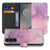 Book case Samsung Galaxy S26 FE met Pink Purple Paint design in paars en rose