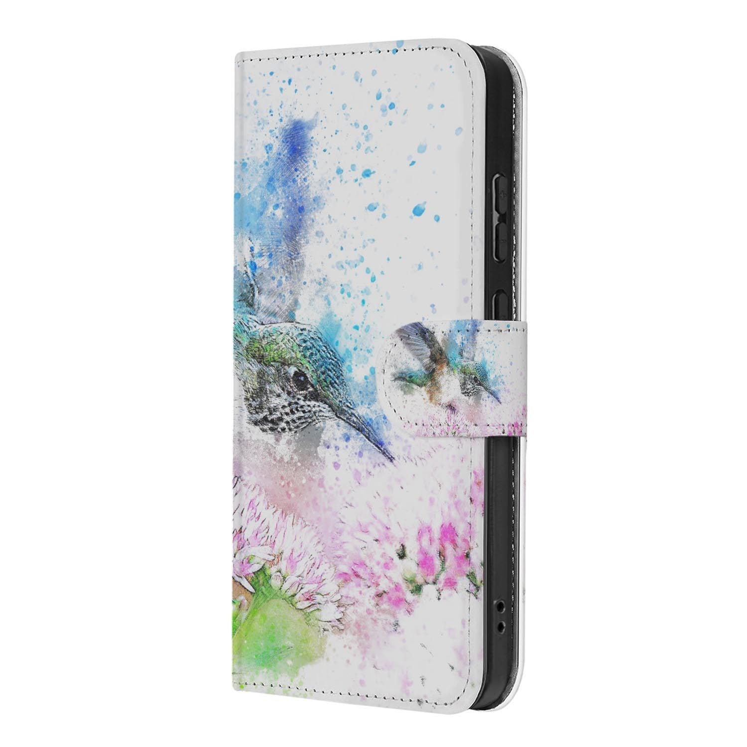 Kunstleren klaphoesje Samsung Galaxy S26 FE met geprint Vogel-motief