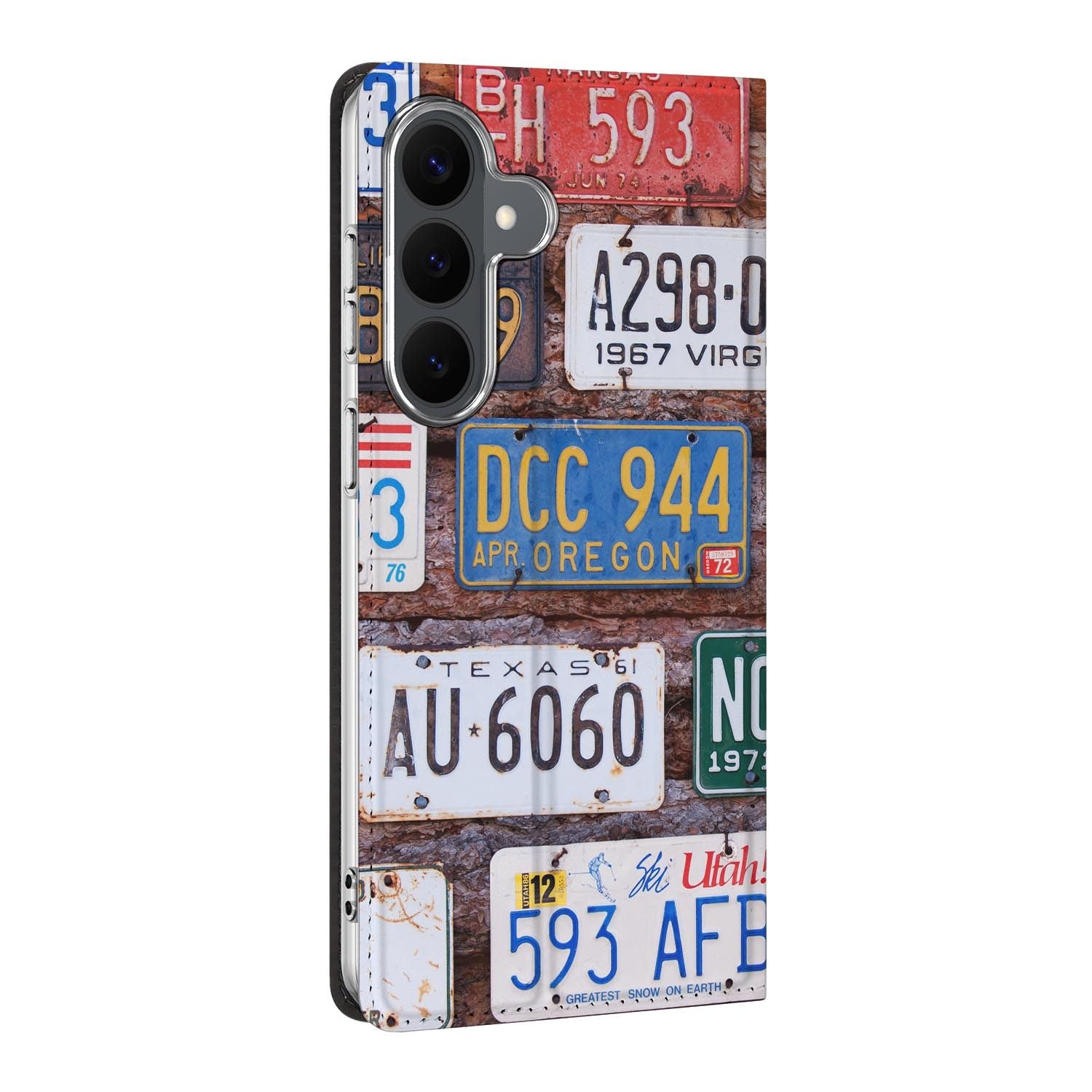 Samsung Galaxy S26 FE standcase Kentekenplaten, bescherming voor- en achterkant