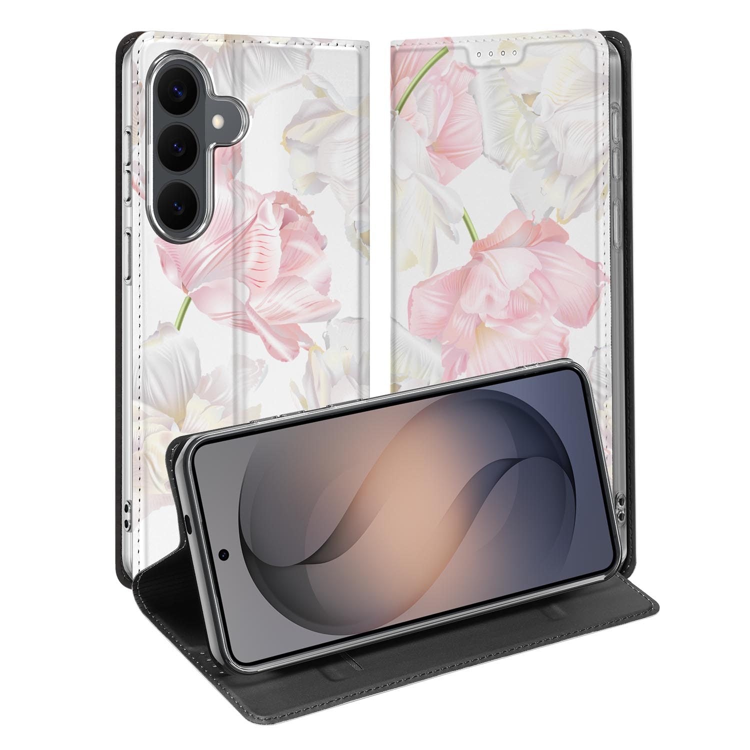 Samsung Galaxy S26 FE standcase met Lovely Flowers-print