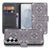 Samsung Galaxy S26 Plus Book Case Bloemenpatroon design natuurgetrouwe print uitzicht.
