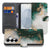 Bookcase Samsung Galaxy S26 Plus Marmer Groen portemonnee hoes marmerachtig groen design voorkant.