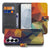 Samsung Galaxy S26 Plus Bookcase Polygon Kleur portemonnee hoesje voorkant en binnenzijde.
