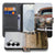 Samsung Galaxy S26 Plus Vintage Auto book case vintage auto design grijs bruin aanzicht.