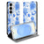 Samsung Galaxy S26 Plus Book Case Flowers Blue boekhoes Delftsblauwe bloemen vooraanzicht.