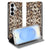 Samsung Galaxy S26 Plus Book Wallet Case Leopard Vooraanzicht.