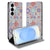 Samsung Galaxy S26 Plus Book Wallet Case Tiles Color Vooraanzicht.