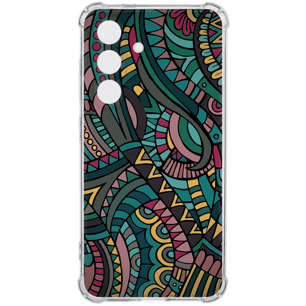Samsung Galaxy S26 Plus Flexibele back cover Aztec Shockproof