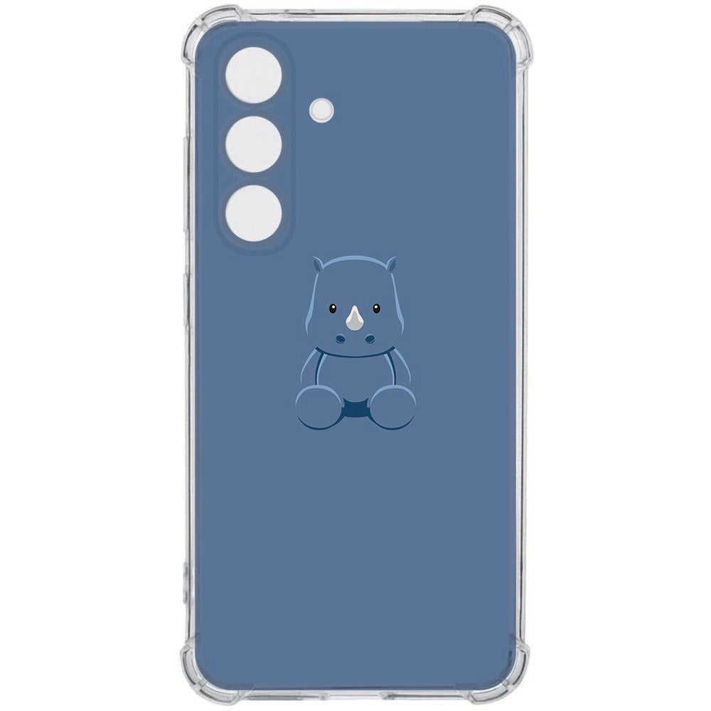 Samsung Galaxy S26 Plus TPU Siliconen Hoesje Baby Rhino Schokbestendig
