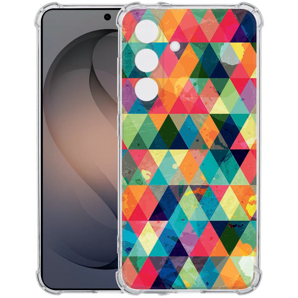 Samsung Galaxy S26 Plus Backcover Hoesje Geruit Shockproof