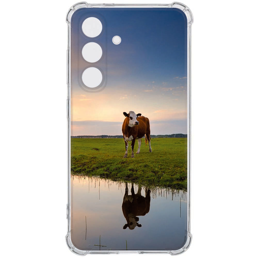 Samsung Galaxy S26 Plus Flexibele back cover Koe Antishock
