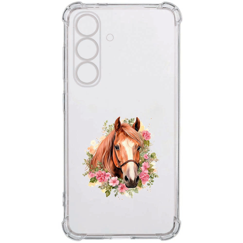 TPU Siliconen Hoesje Samsung Galaxy S26 Plus Paard Valbestendig