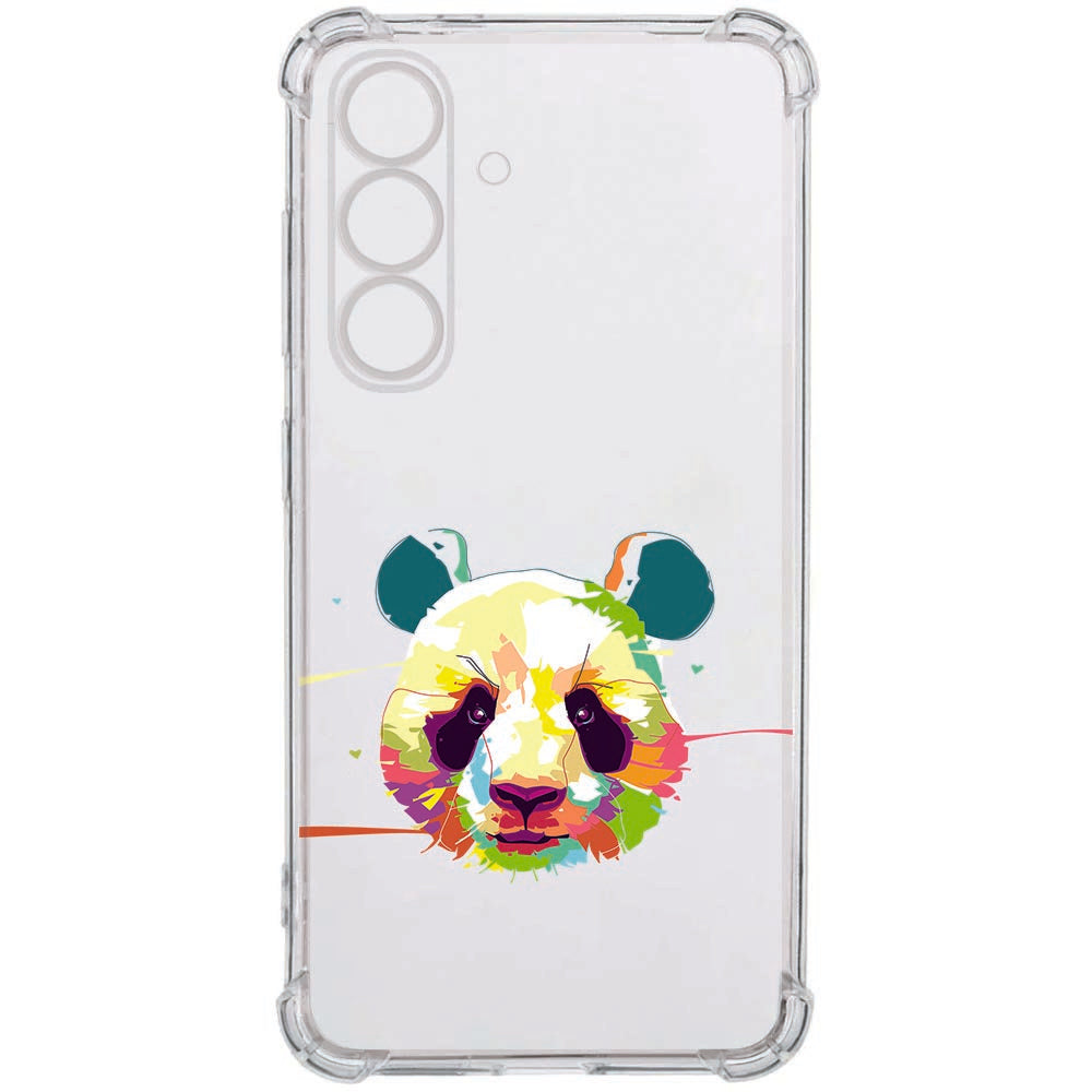 Flexibele back cover Samsung Galaxy S26 Plus Panda Color Schokbestendig