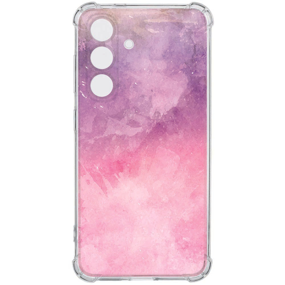 TPU Back Cover Samsung Galaxy S26 Plus Pink Purple Paint Valbestendig