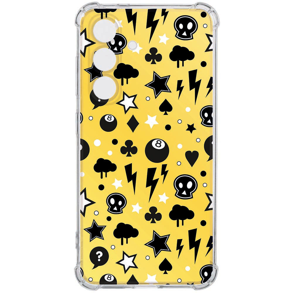 TPU Back Cover Samsung Galaxy S26 Plus Punk Yellow Valbestendig