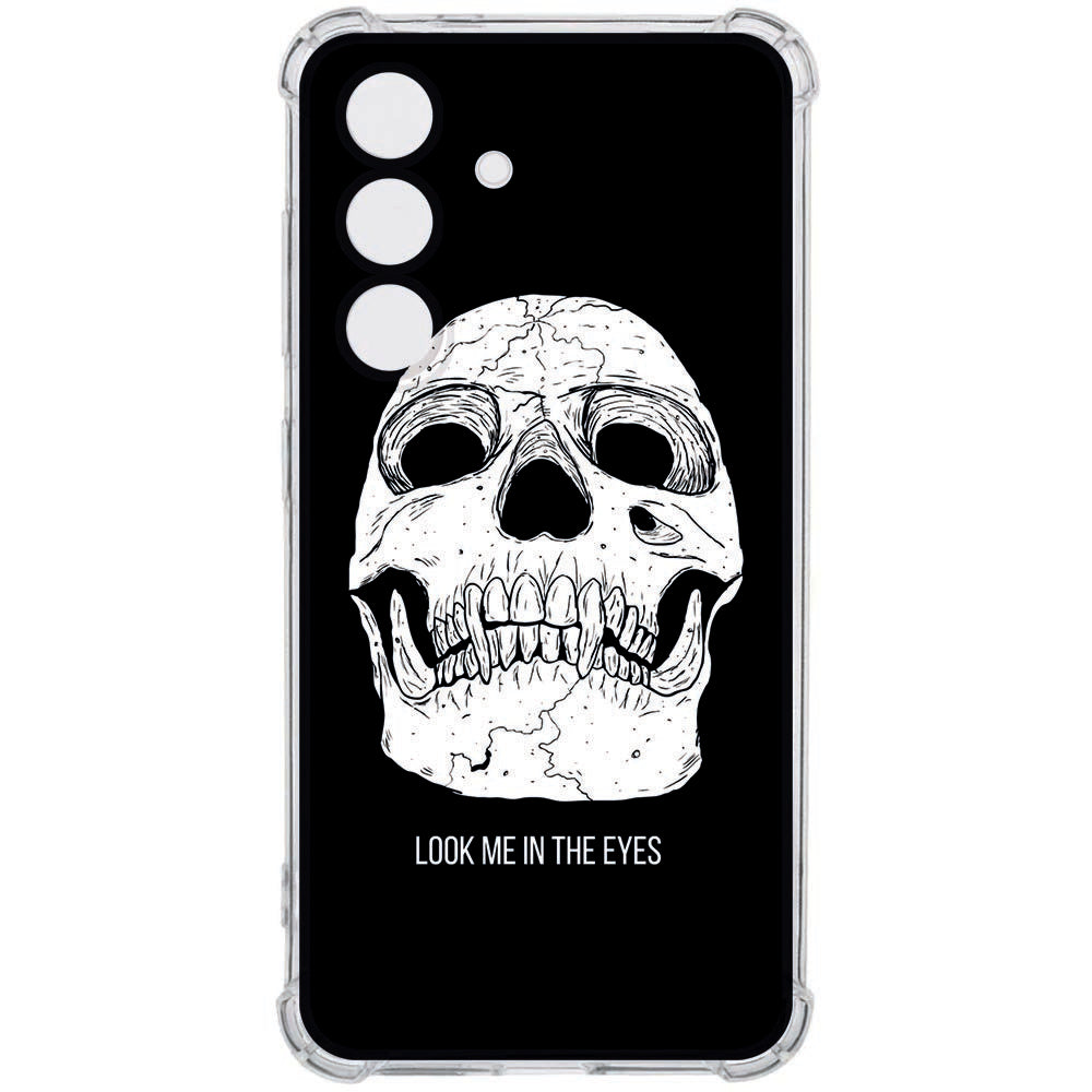 Flexibele back cover Samsung Galaxy S26 Plus Skull Eyes Shockproof