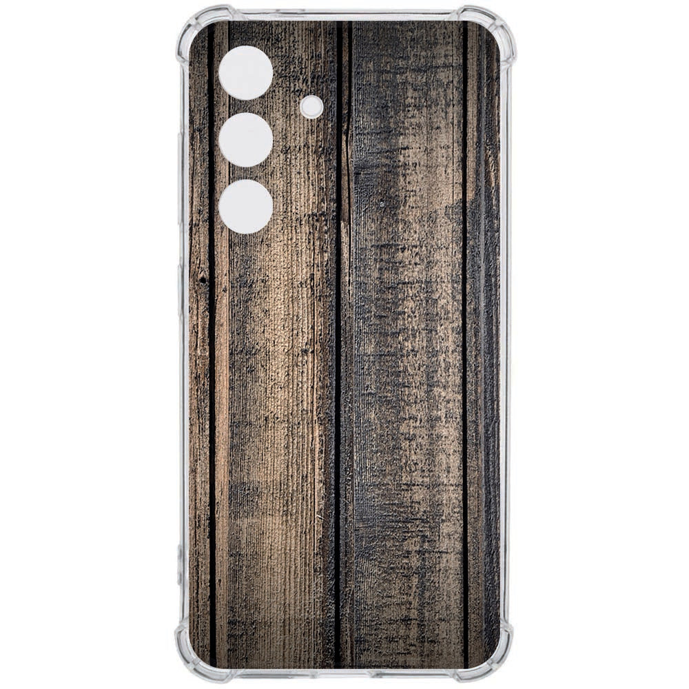 TPU Siliconen Hoesje Samsung Galaxy S26 Plus Steigerhout Schokbestendig