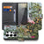 Samsung Galaxy S26 Ultra Hoesje Met Pasjes Jungle Design met Pasjeshouder Vooraanzicht.