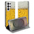 Samsung Galaxy S26 Ultra Book Wallet Case Bier voorkant en binnenkant met biervlaks ontwerp.