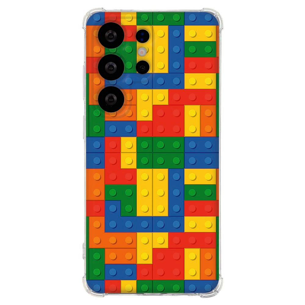 Backcover Hoesje Samsung Galaxy S26 Ultra Blokken Valbestendig