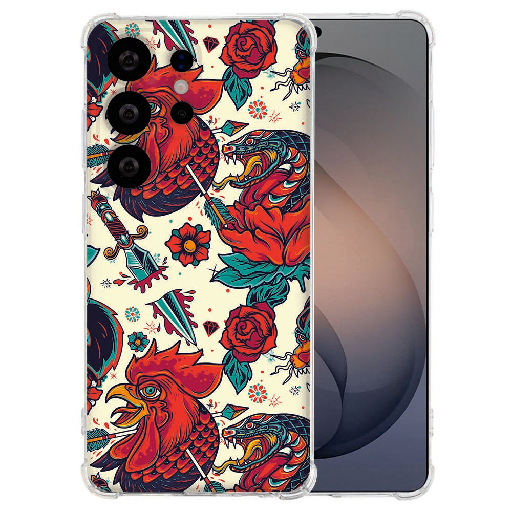 TPU Back Cover Samsung Galaxy S26 Ultra Old Skool Shockproof