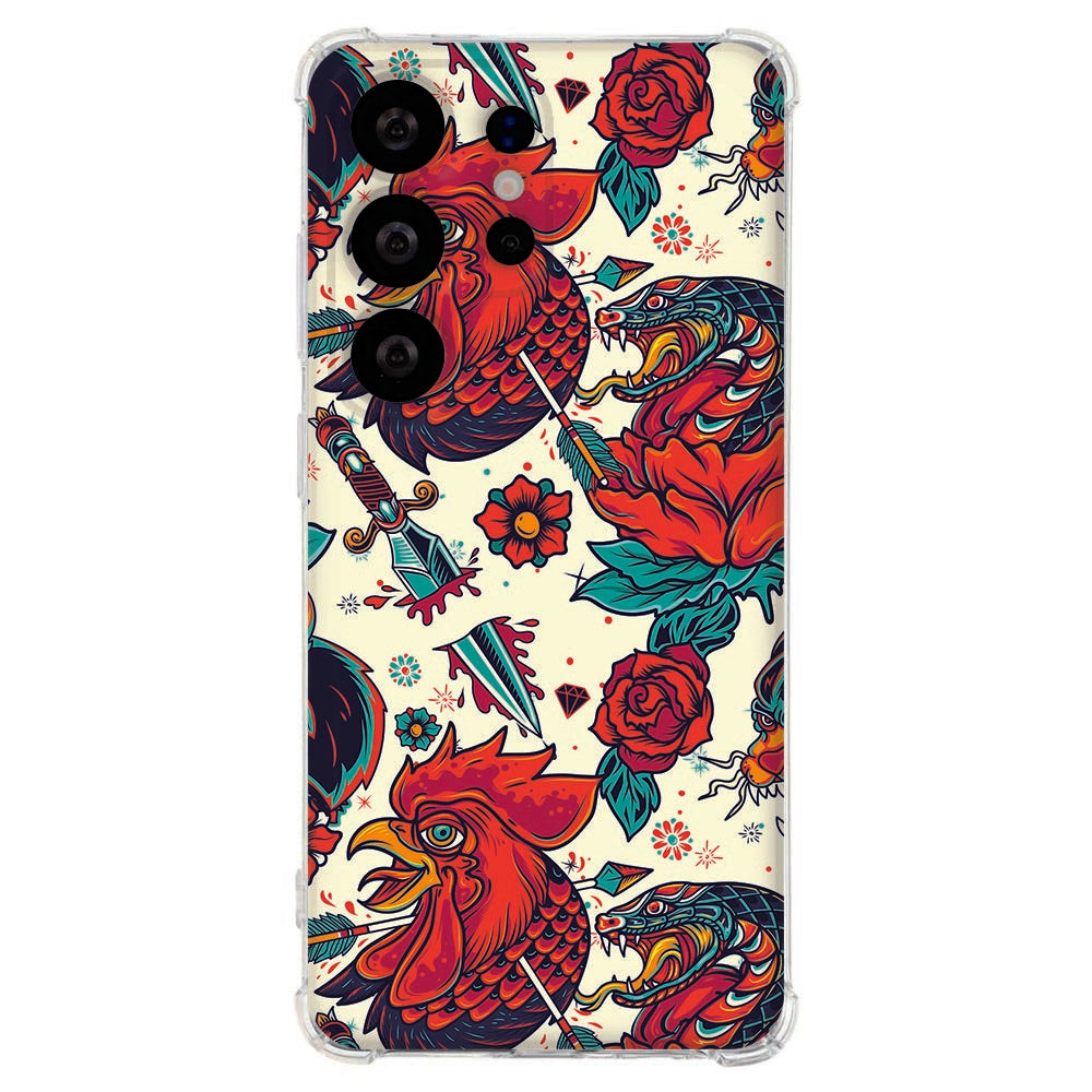 TPU Back Cover Samsung Galaxy S26 Ultra Old Skool Shockproof