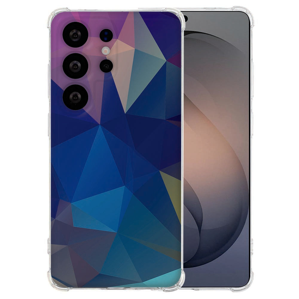 Softcase Samsung Galaxy S26 Ultra Polygon Dark Shockproof