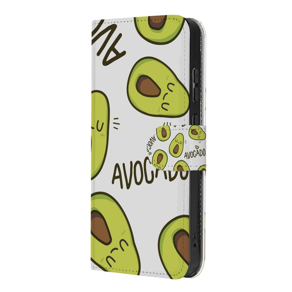 Samsung Galaxy S26 Book Case Avocado Singing Groen Book Case Avocado detail.