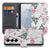 Samsung Galaxy S26 Bookcase Hoesje Flamingo Triangle Vooraanzicht.
