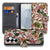 Samsung Galaxy S26 Bookcase Paars Wit Bloemen Vooraanzicht.