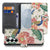 Samsung Galaxy S26 Portemonnee Hoesje Pink Peacock portemonnee hoesje detail aanzicht.