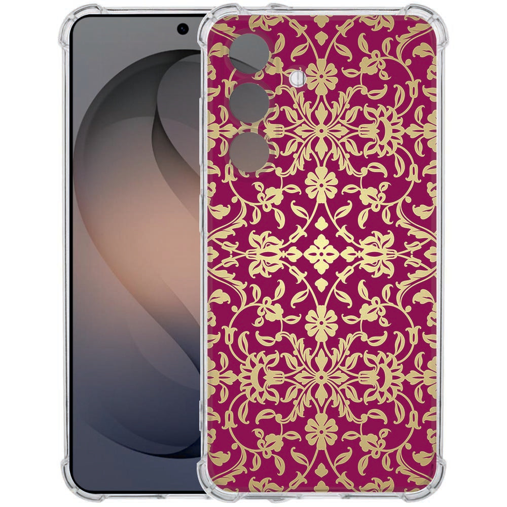Softcase Backcover Hoesje Samsung Galaxy S26 Barok Pink Schokbestendig