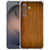 Samsung Galaxy S26 TPU Siliconen Hoesje Donker Hout Valbestendig
