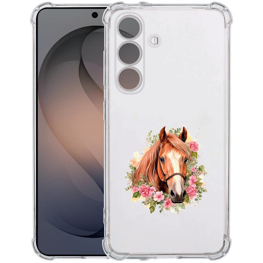 TPU Siliconen Hoesje Samsung Galaxy S26 Paard Antishock