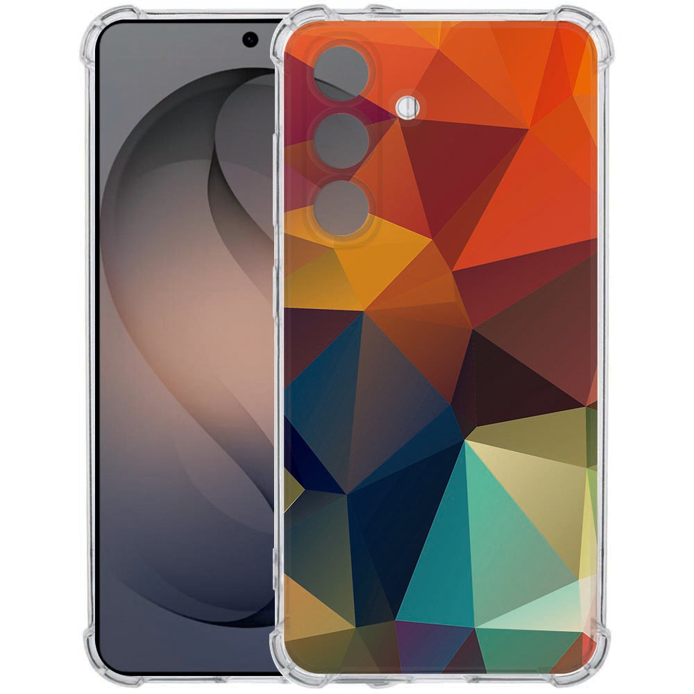 TPU Back Cover Samsung Galaxy S26 Polygon Color Shockproof