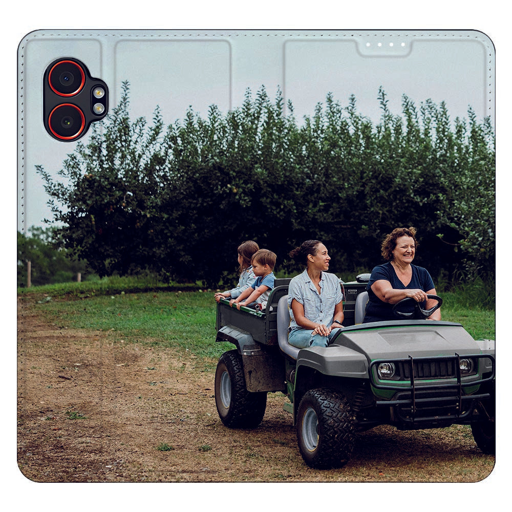 Samsung Galaxy Xcover 7 Pro Stand Case Maken met Foto Robuust Persoonlijk voorzijde