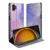 Samsung Galaxy Xcover 7 Pro Telefoonhoesje met pashouder Watercolor Paars ontwerp front achterzijde
