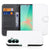 Samsung Galaxy A27 bookcase hoesje wit met pasjeshouder en magneetsluiting-combi