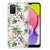 Samsung Galaxy A03S TPU Hoesje Flamingo Palms design flamingo palmbomen voorkant