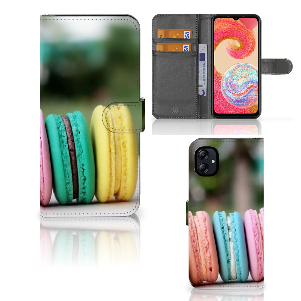 Samsung Galaxy A04e Book Cover Macarons