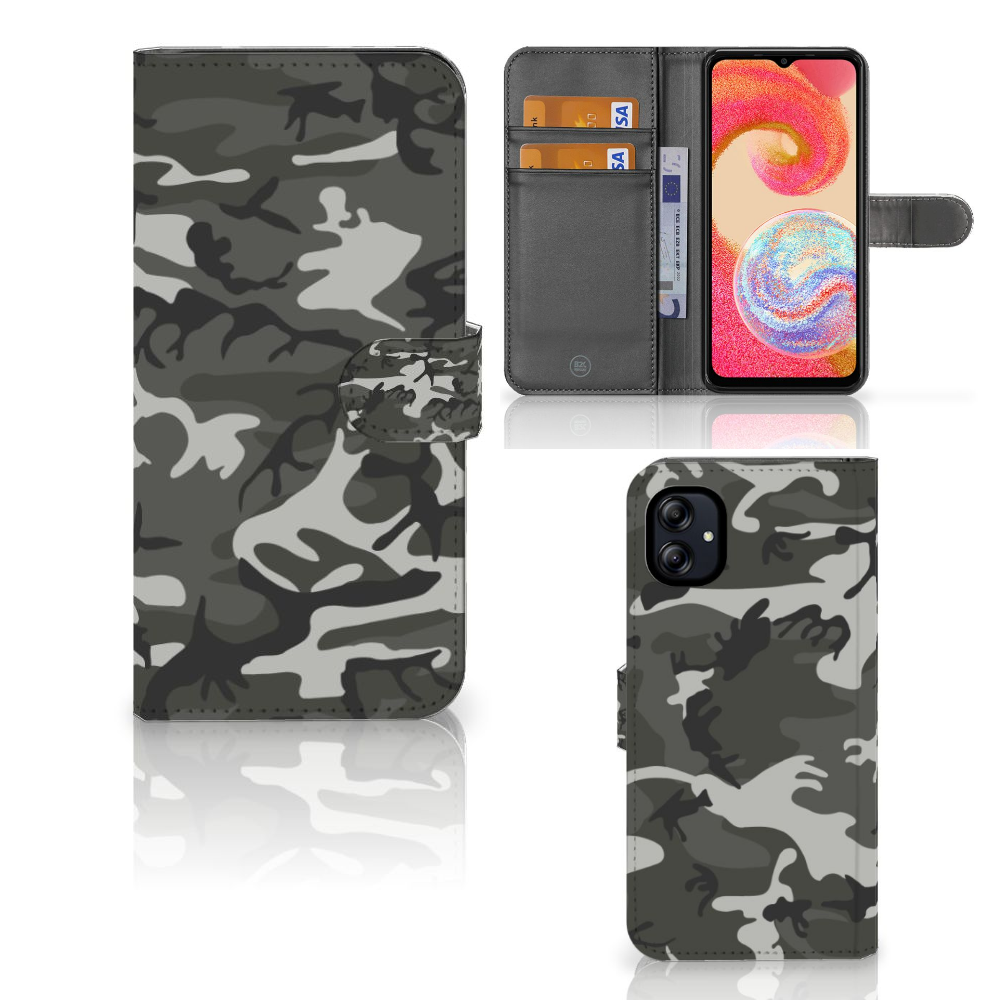 Samsung Galaxy A04e Telefoon Hoesje Army Light