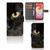 Samsung Galaxy A04e Telefoonhoesje met Pasjes Zwarte Kat met opaalkleurige ogen en stijlvolle design.