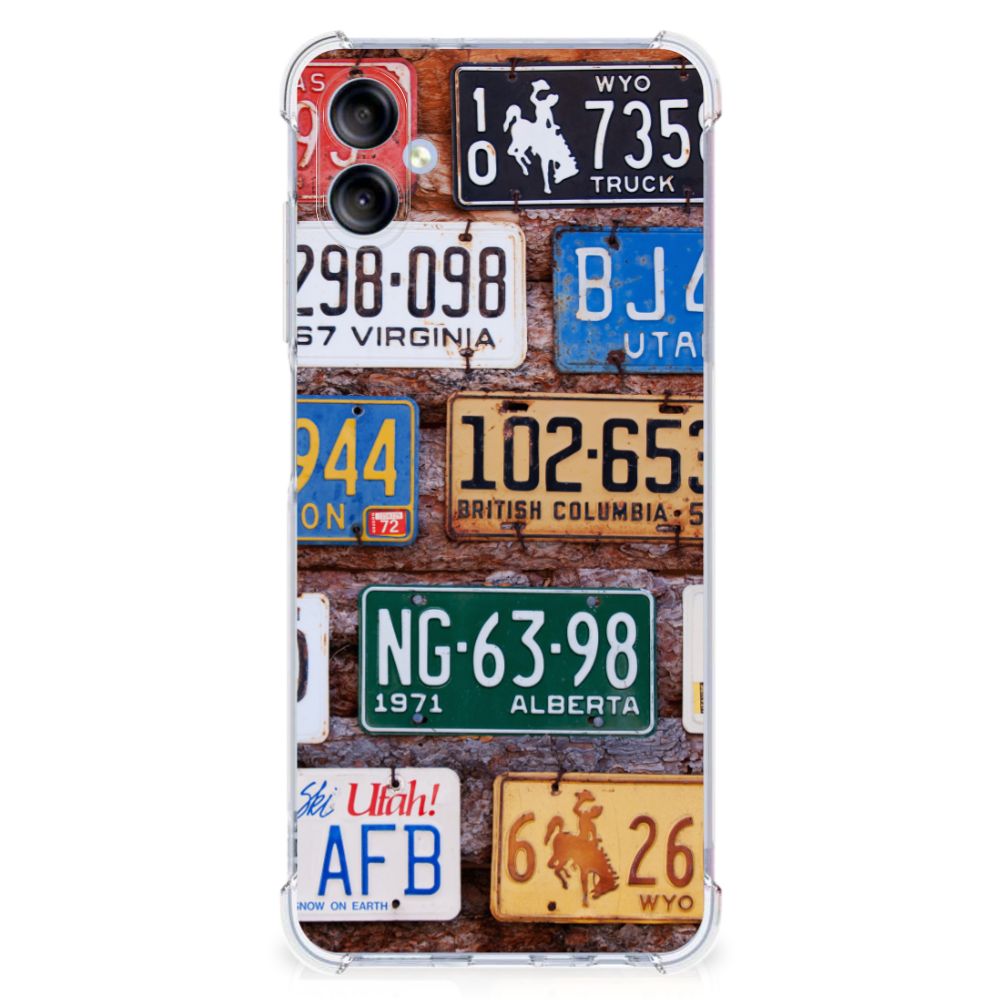 Samsung Galaxy A05 Anti-shock Hoesje met foto Kentekenplaten B2C Telecom