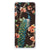 Samsung Galaxy A05 Case Anti-shock Pauw met Bloemen telefoonhoesje pauw bloemen design aanzicht