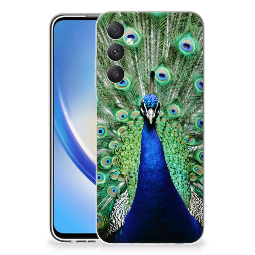 Samsung Galaxy A05S TPU Hoesje Pauw pauw design achterzijde